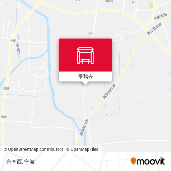 东李西地图