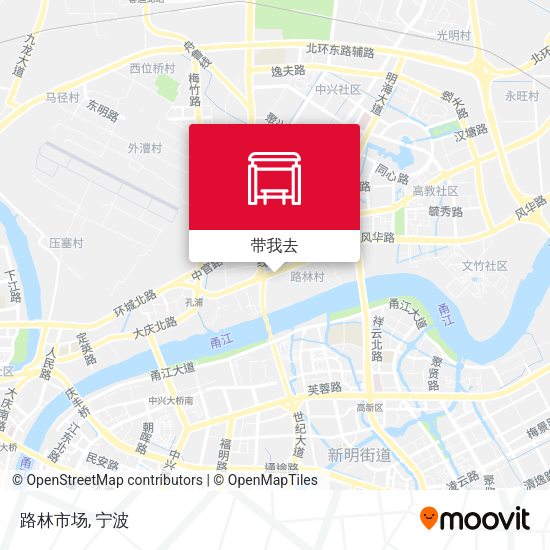 路林市场地图