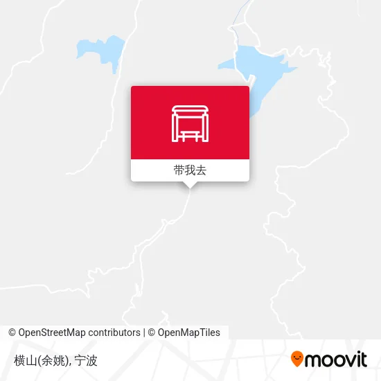 横山(余姚)地图
