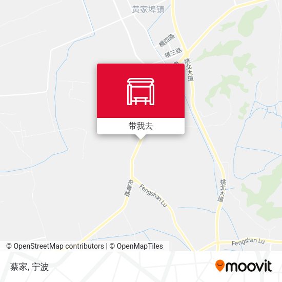 蔡家地图