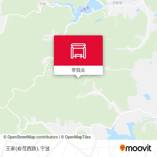 王家(俞范西路)地图