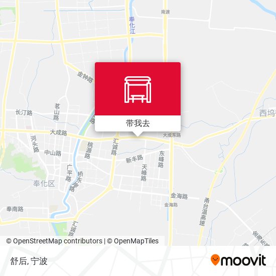舒后地图