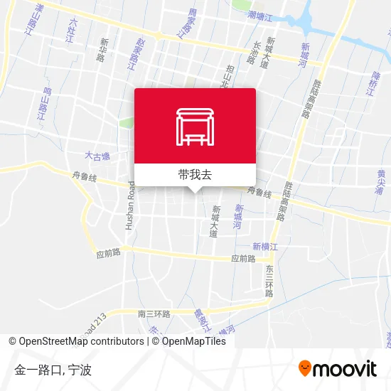 金一路口地图