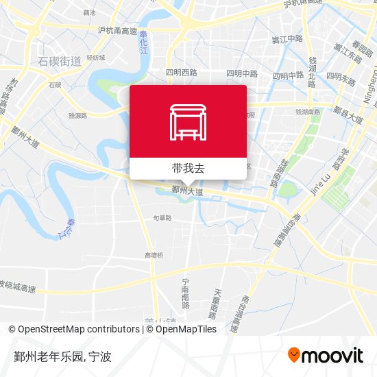 鄞州老年乐园地图