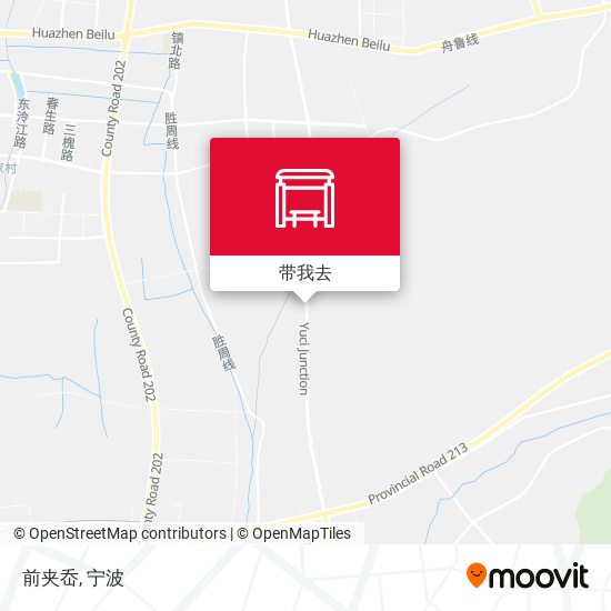 前夹岙地图