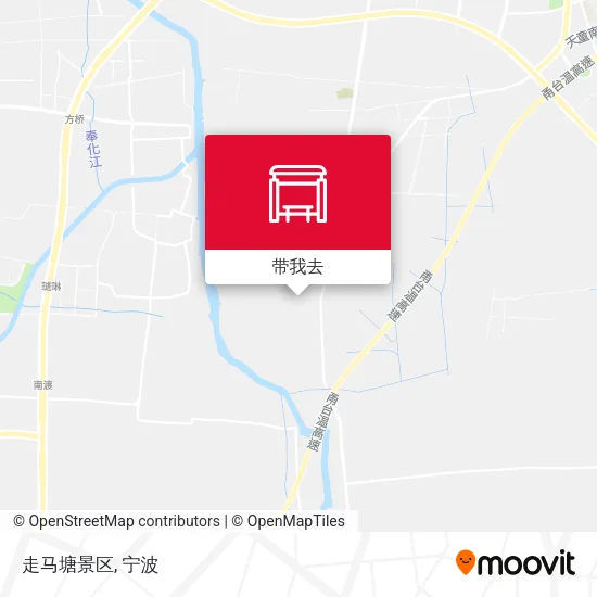 走马塘景区地图