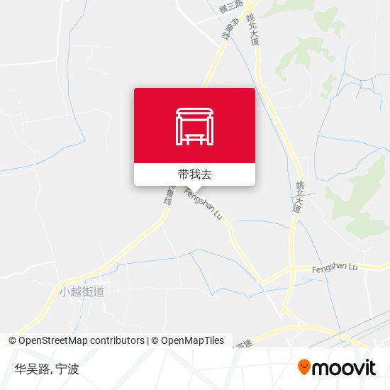 华吴路地图