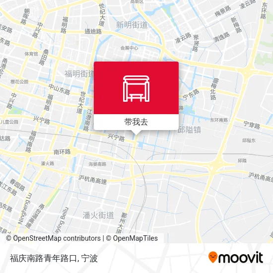 福庆南路青年路口地图