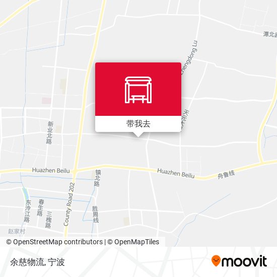 余慈物流地图