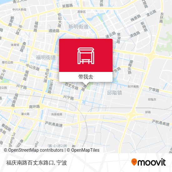 福庆南路百丈东路口地图