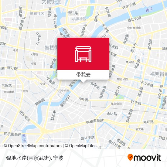 锦地水岸(南演武街)地图