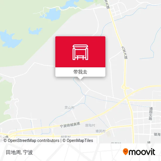 田地周地图