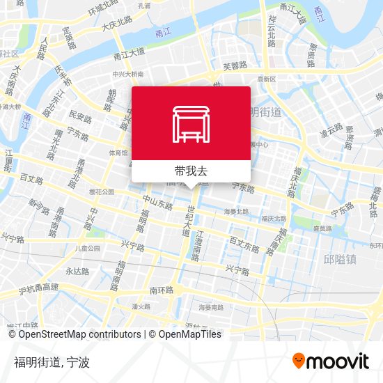 福明街道地图