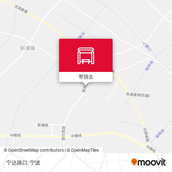 宁达路口地图