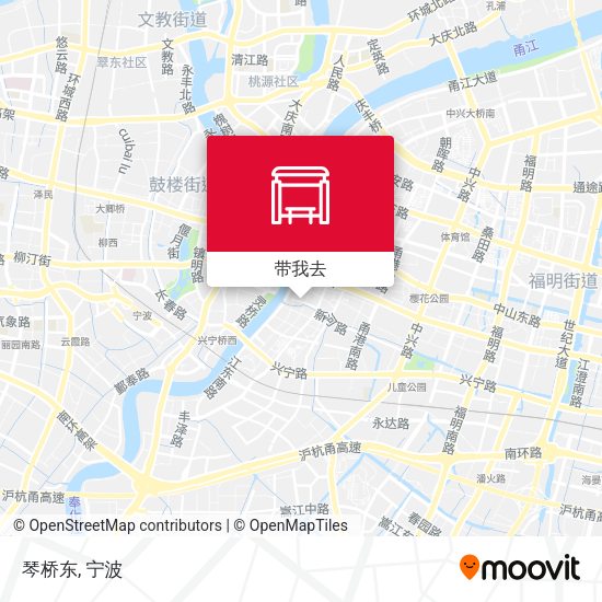 琴桥东地图