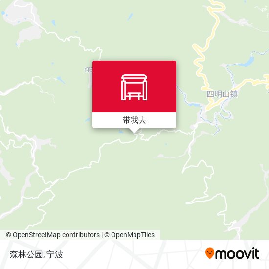 森林公园地图