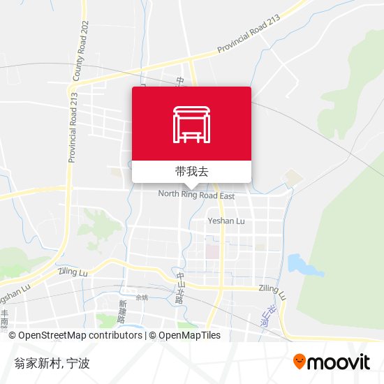 翁家新村地图