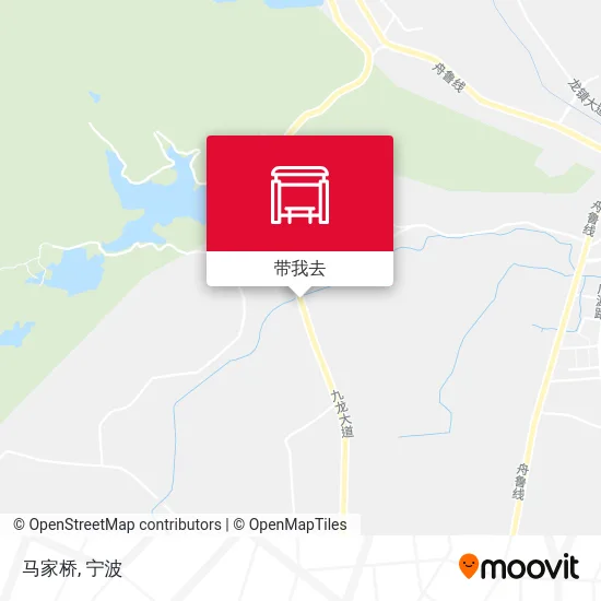 马家桥地图