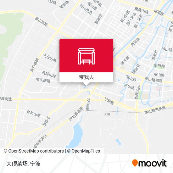 大碶菜场地图
