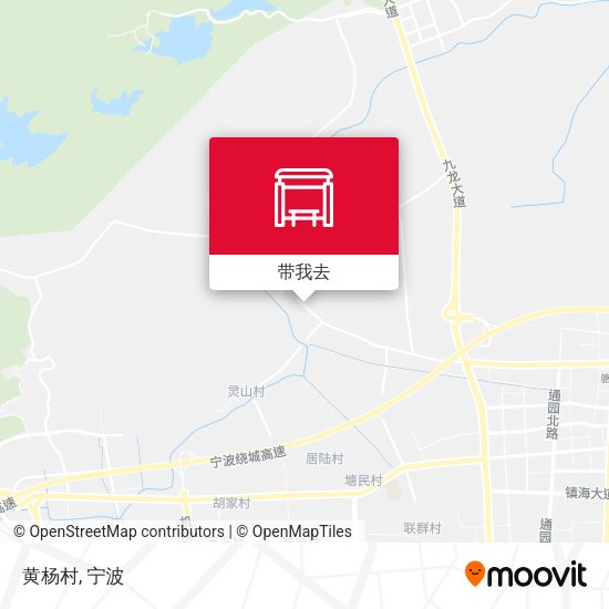 黄杨村地图