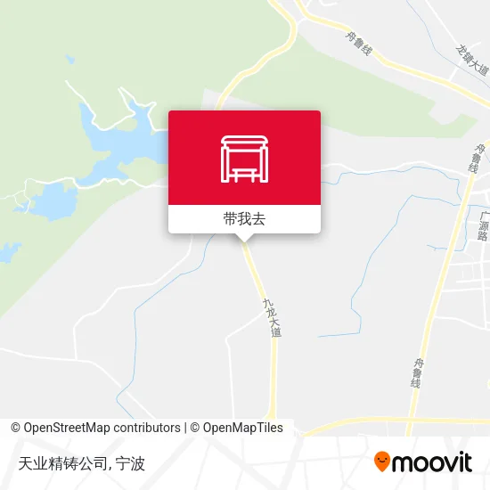 天业精铸公司地图