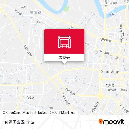 何家工业区地图