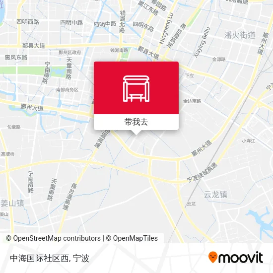 中海国际社区西地图