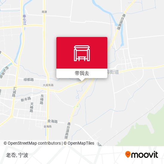 老岙地图