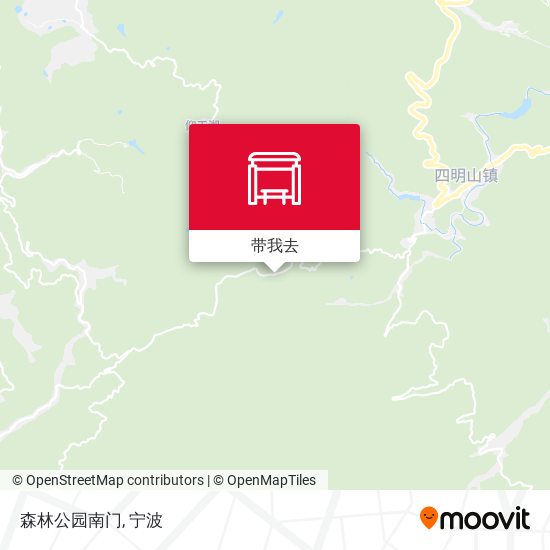 森林公园南门地图