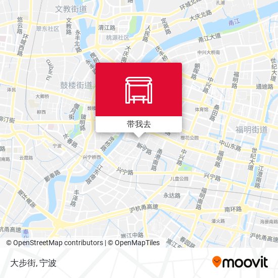 大步街地图