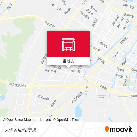 大碶客运站地图