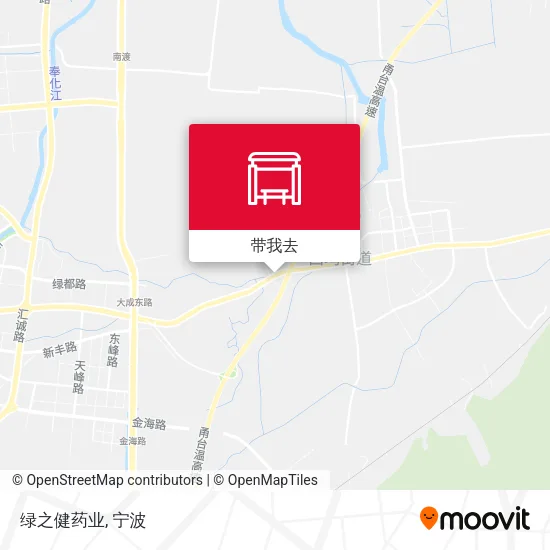 绿之健药业地图