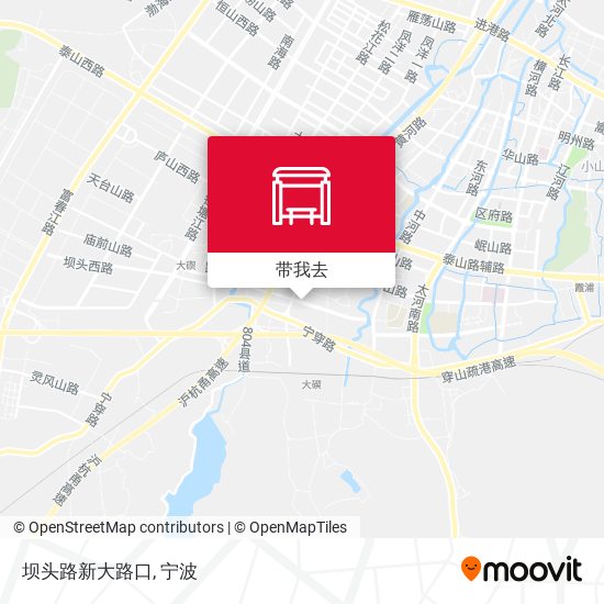 坝头路新大路口地图