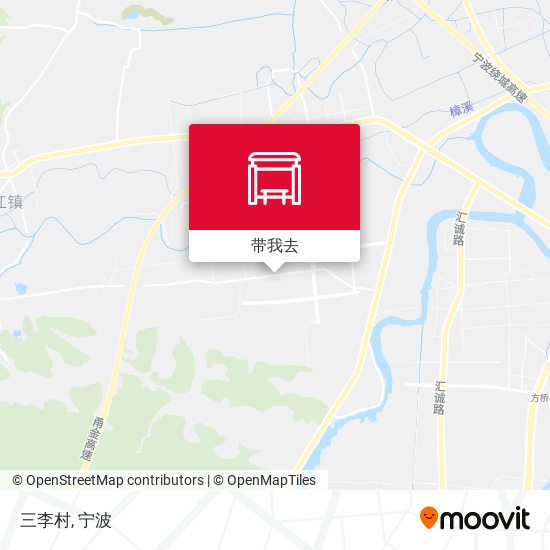 三李村地图