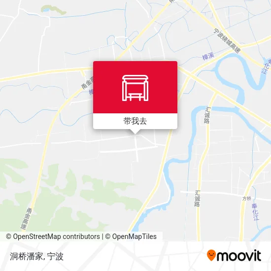 洞桥潘家地图