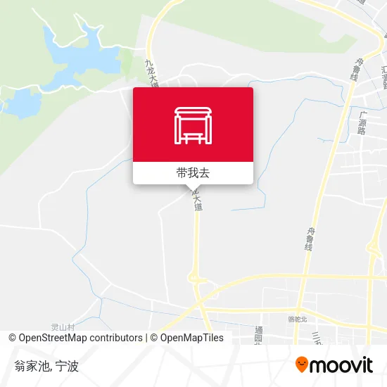 翁家池地图