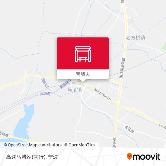 高速马渚站(南行)地图