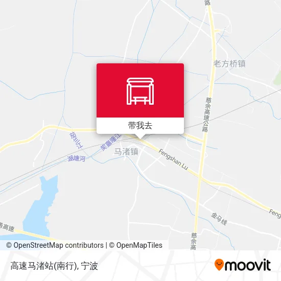 高速马渚站(南行)地图