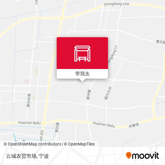 云城农贸市场地图