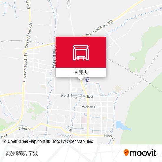 高罗韩家地图