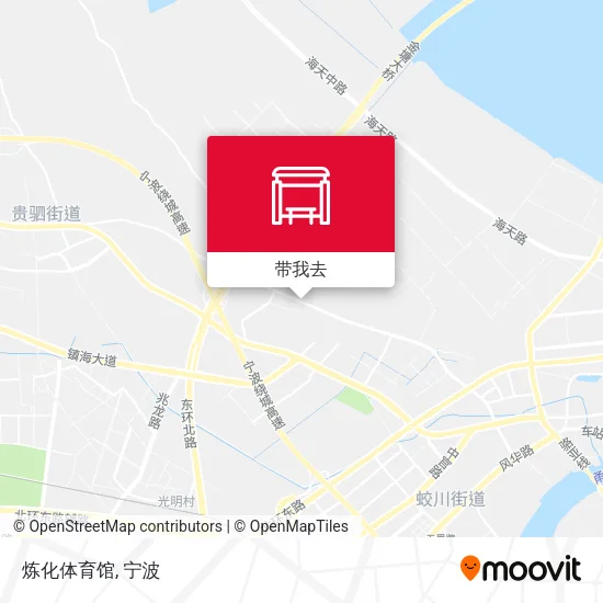 炼化体育馆地图