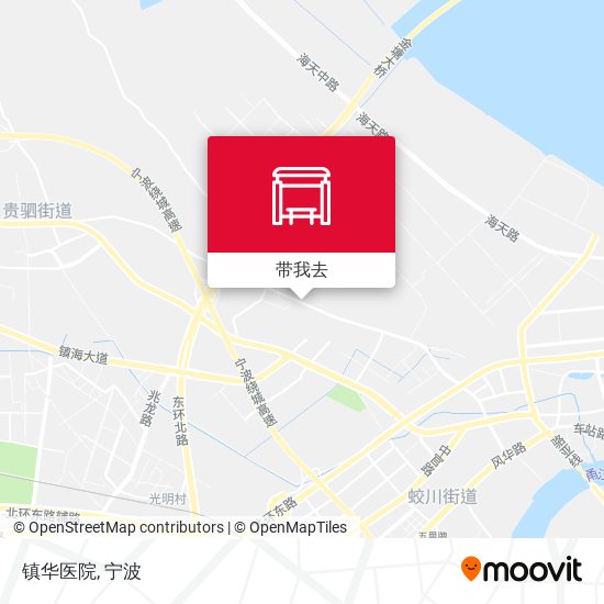 镇华医院地图