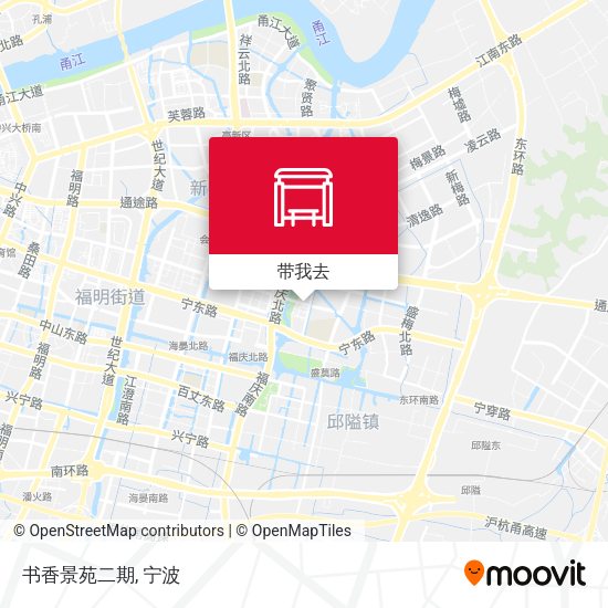 书香景苑二期地图