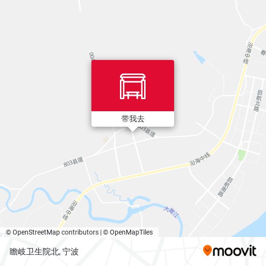 瞻岐卫生院北地图