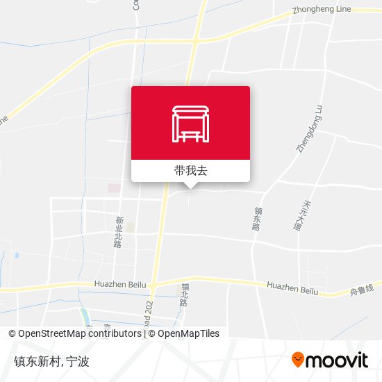 镇东新村地图