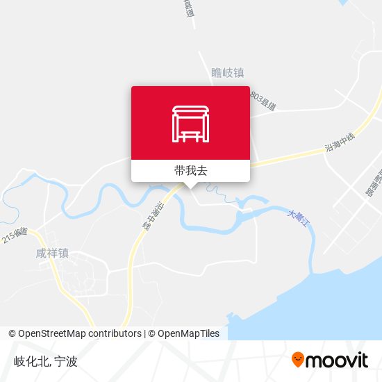 岐化北地图