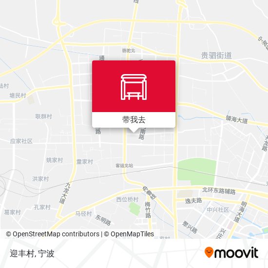 迎丰村地图