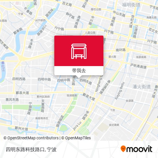 四明东路科技路口地图
