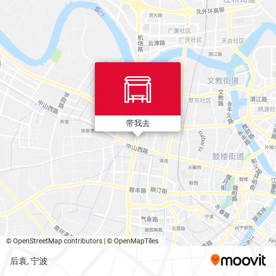 后袁地图