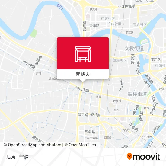 后袁地图
